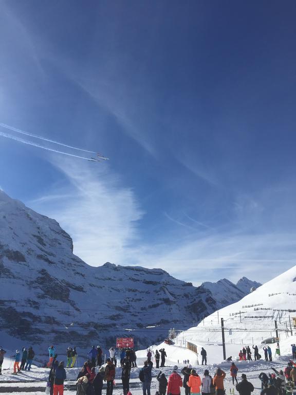 Ferienwohnung im Grünen Grindelwald Exterior foto